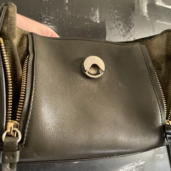 Limited Edition “Forest Green” Chloe Faye bag in size medium - Picture 5 of 9